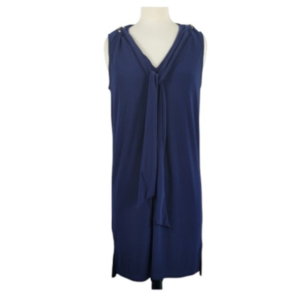 Julie Brown NYC Sleeveless Dress Navy Size Medium